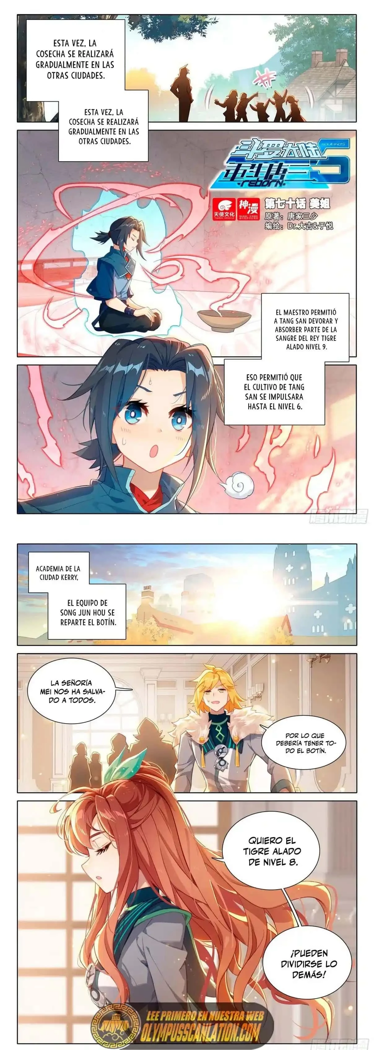 Read Continente de los Espíritus Bélicos_ La Senda de Tang. V ES Manga Online