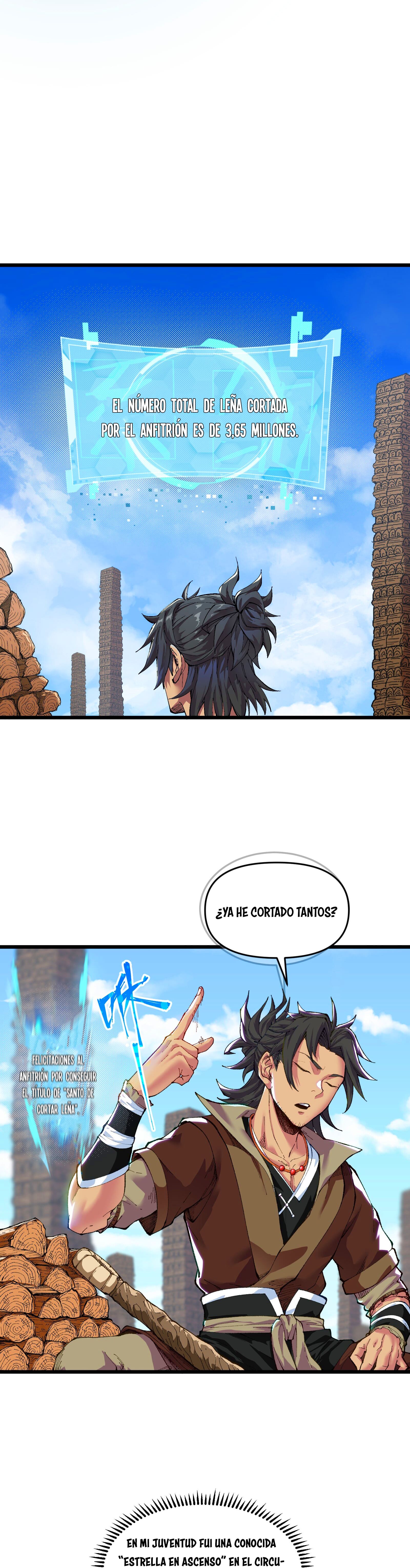 Read Después de diez años de cortar leña, los inmortales suplicaron convertirse en mis discípulos ES Manga Online