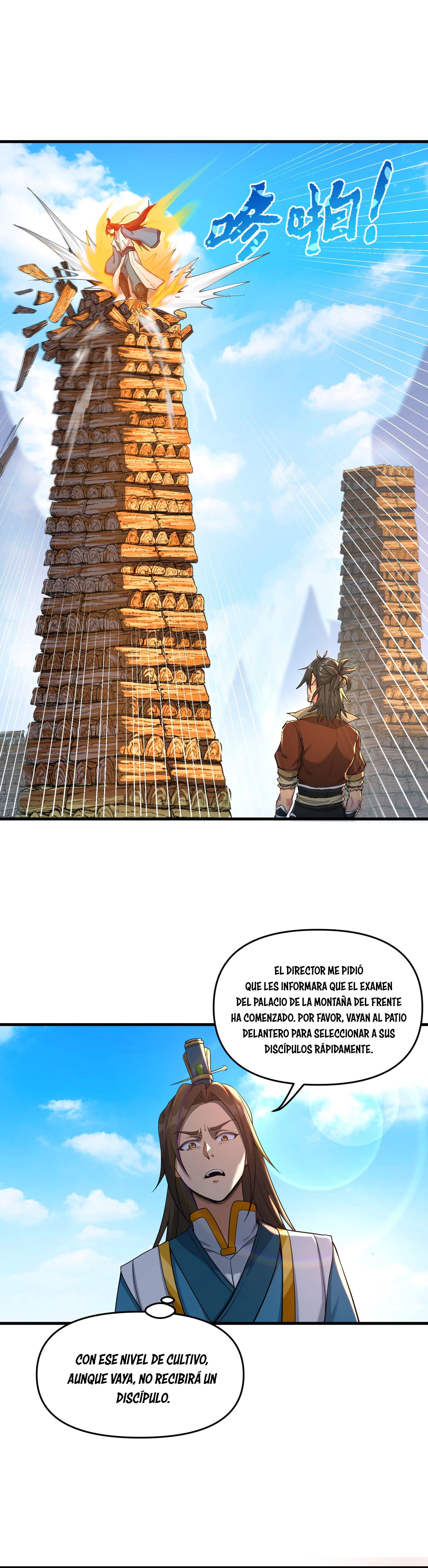 Read Después de diez años de cortar leña, los inmortales suplicaron convertirse en mis discípulos ES Manga Online
