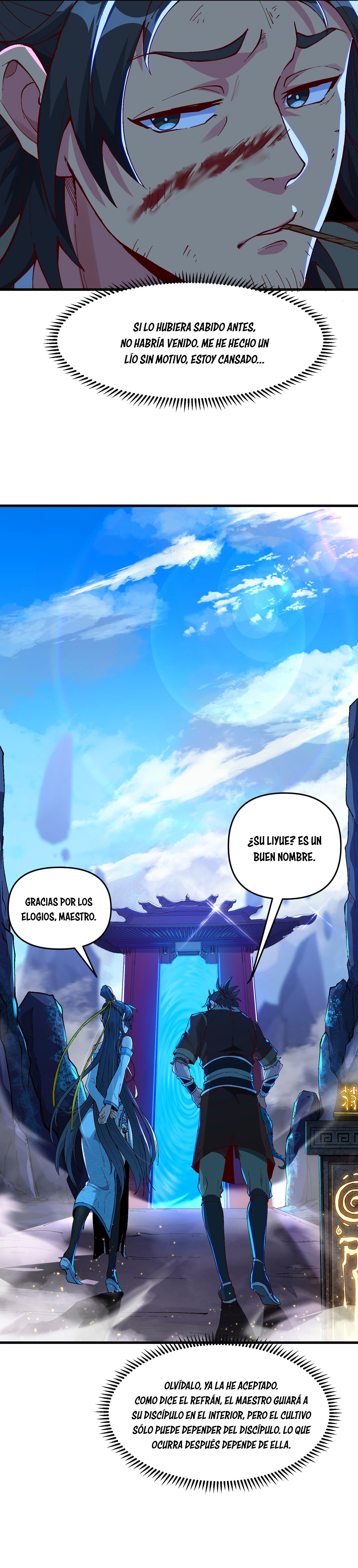 Read Después de diez años de cortar leña, los inmortales suplicaron convertirse en mis discípulos ES Manga Online