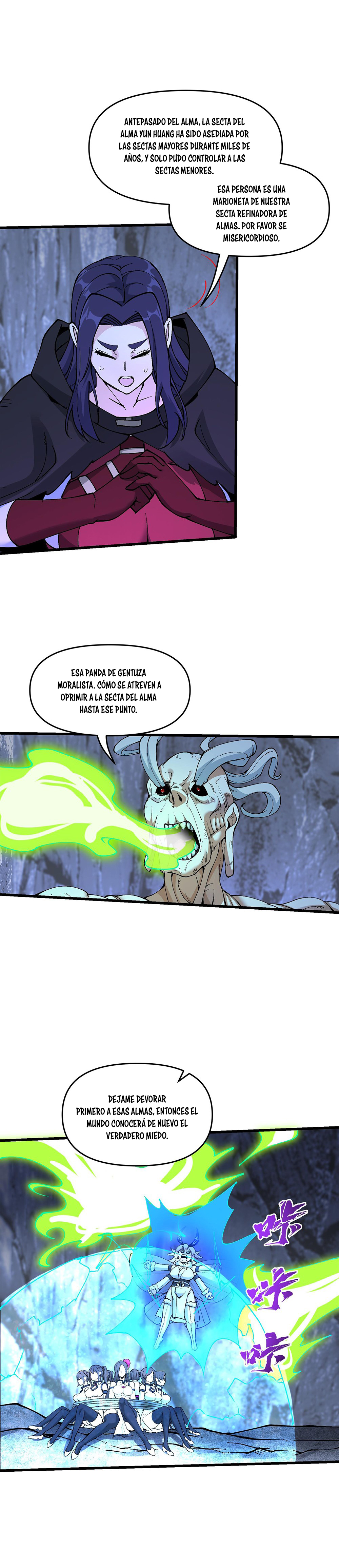 Read Después de diez años de cortar leña, los inmortales suplicaron convertirse en mis discípulos ES Manga Online