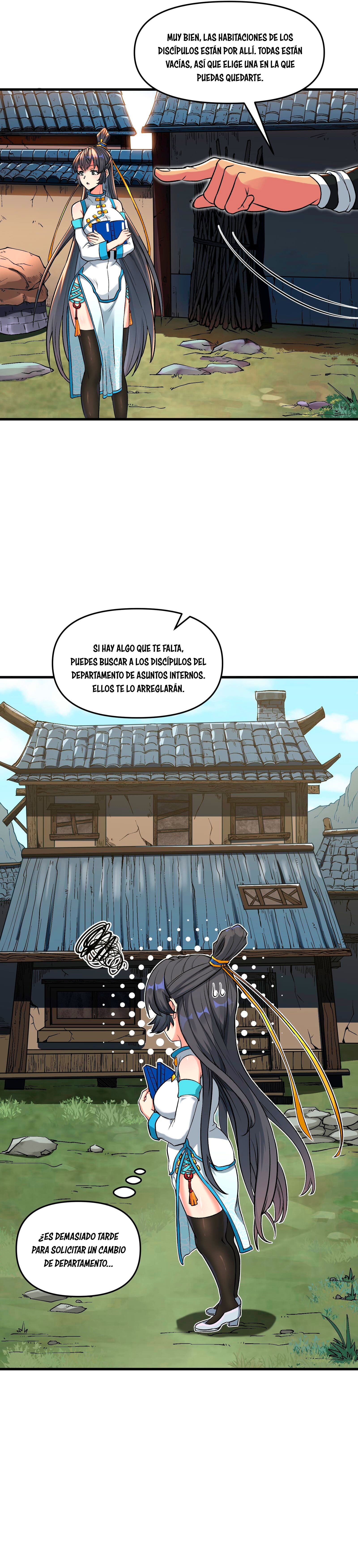 Read Después de diez años de cortar leña, los inmortales suplicaron convertirse en mis discípulos ES Manga Online