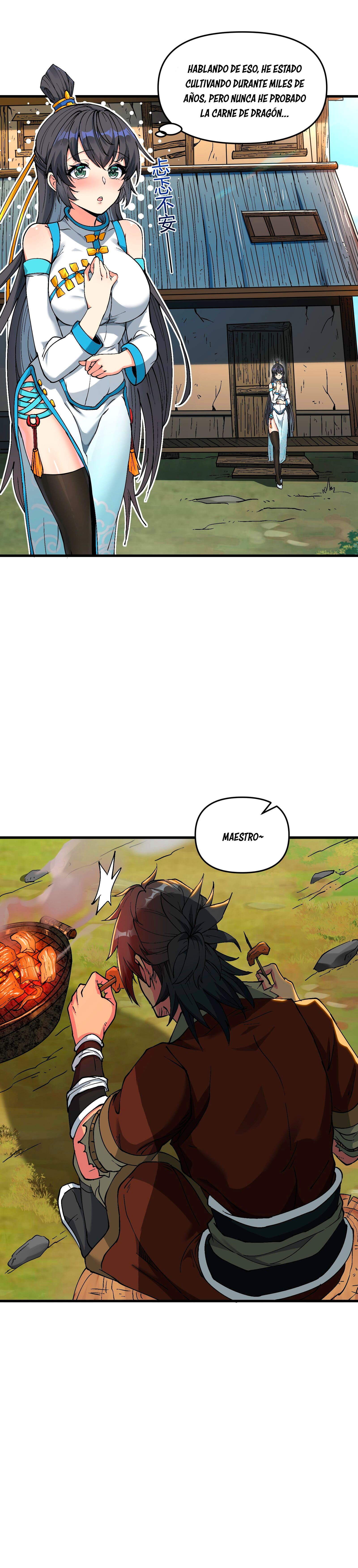Read Después de diez años de cortar leña, los inmortales suplicaron convertirse en mis discípulos ES Manga Online