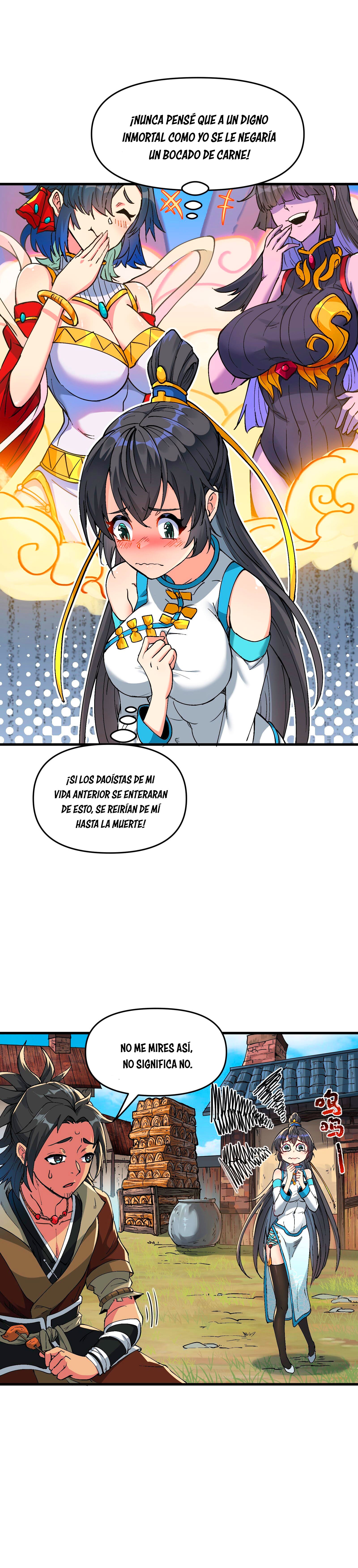 Read Después de diez años de cortar leña, los inmortales suplicaron convertirse en mis discípulos ES Manga Online