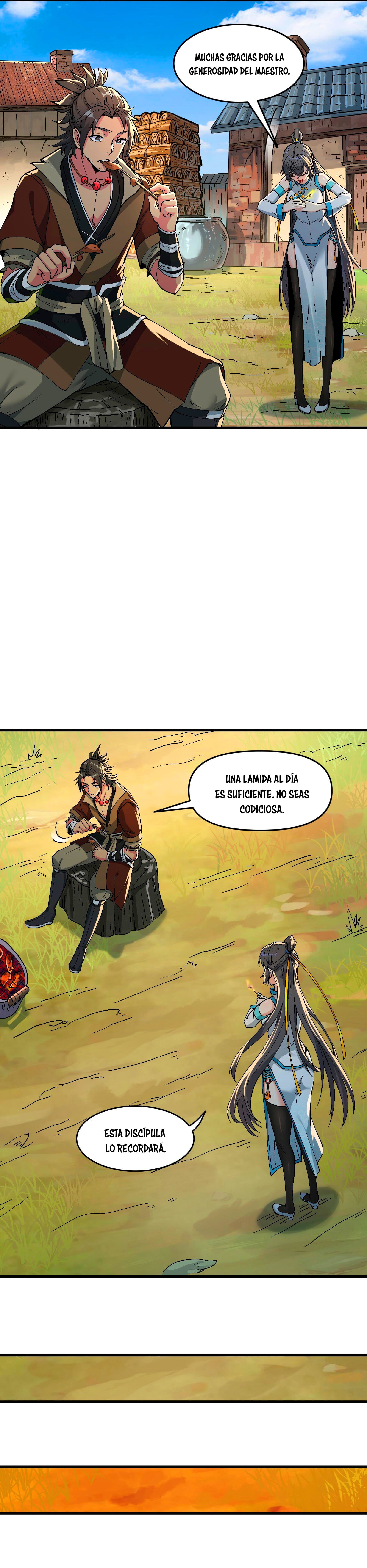 Read Después de diez años de cortar leña, los inmortales suplicaron convertirse en mis discípulos ES Manga Online