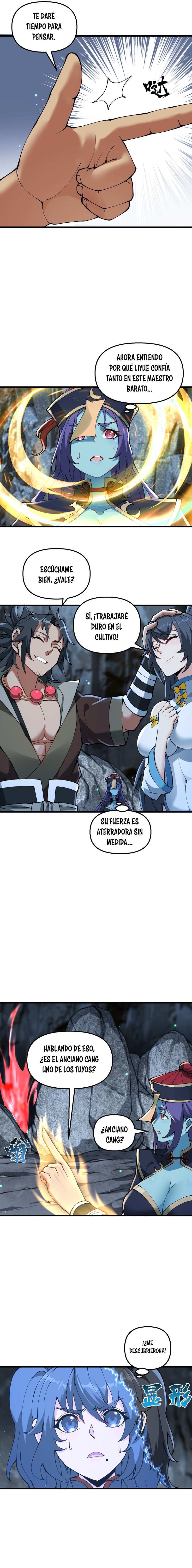 Read Después de diez años de cortar leña, los inmortales suplicaron convertirse en mis discípulos ES Manga Online
