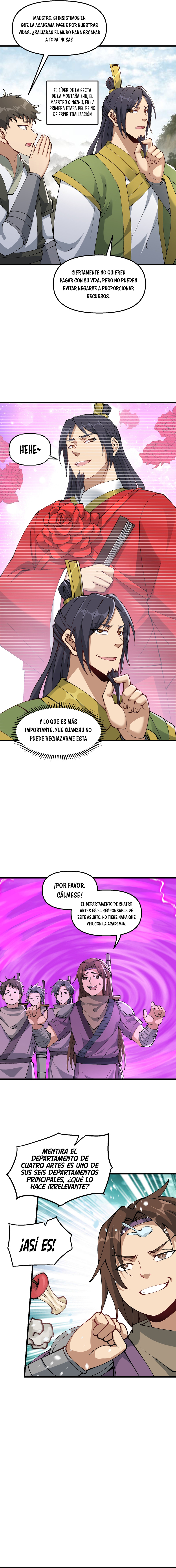 Read Después de diez años de cortar leña, los inmortales suplicaron convertirse en mis discípulos ES Manga Online