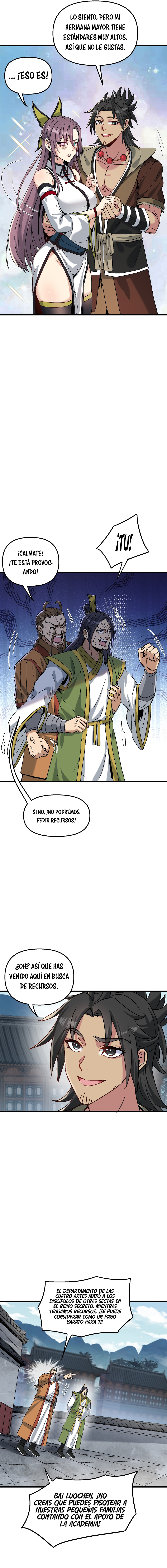 Read Después de diez años de cortar leña, los inmortales suplicaron convertirse en mis discípulos ES Manga Online