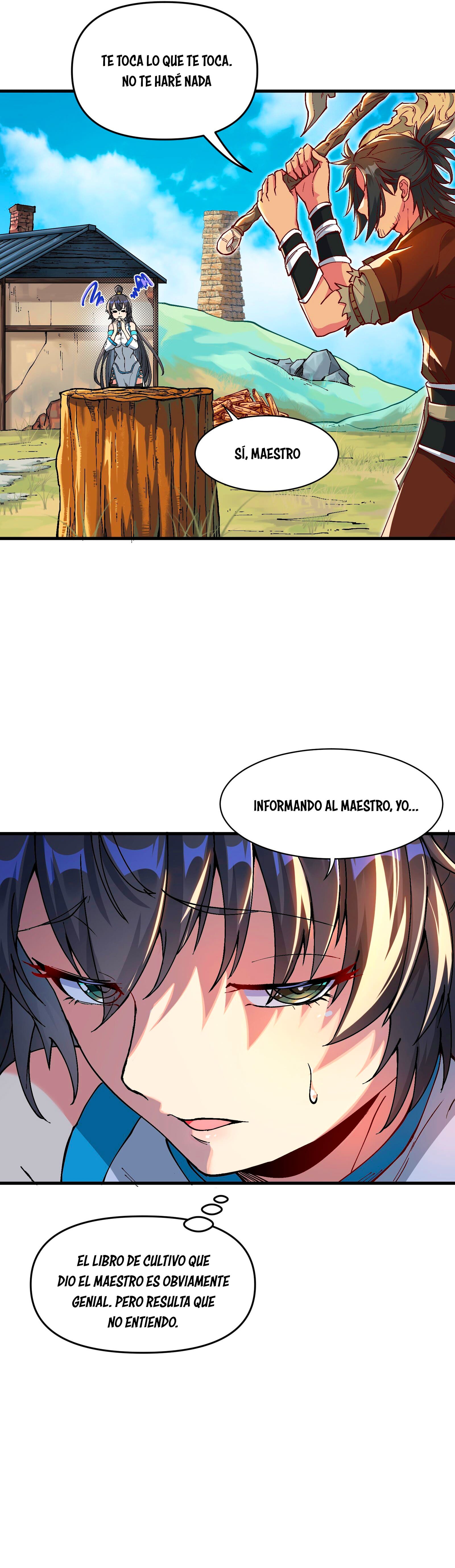 Read Después de diez años de cortar leña, los inmortales suplicaron convertirse en mis discípulos ES Manga Online