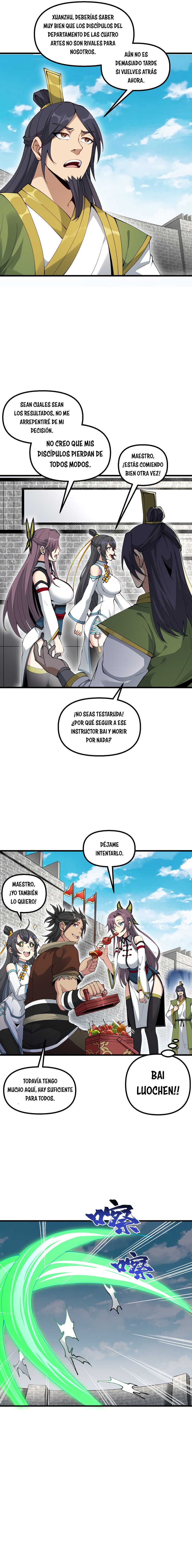 Read Después de diez años de cortar leña, los inmortales suplicaron convertirse en mis discípulos ES Manga Online