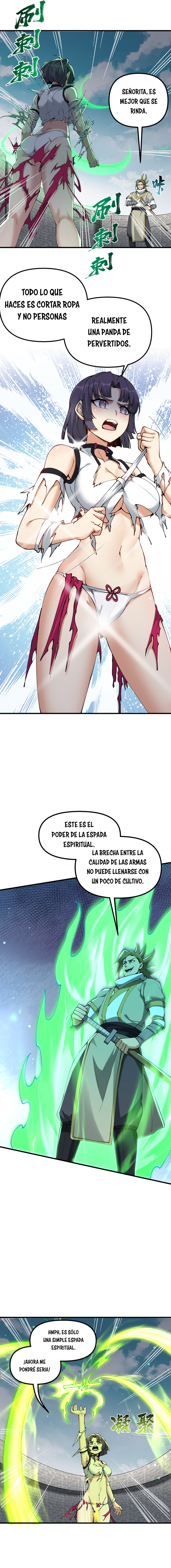Read Después de diez años de cortar leña, los inmortales suplicaron convertirse en mis discípulos ES Manga Online