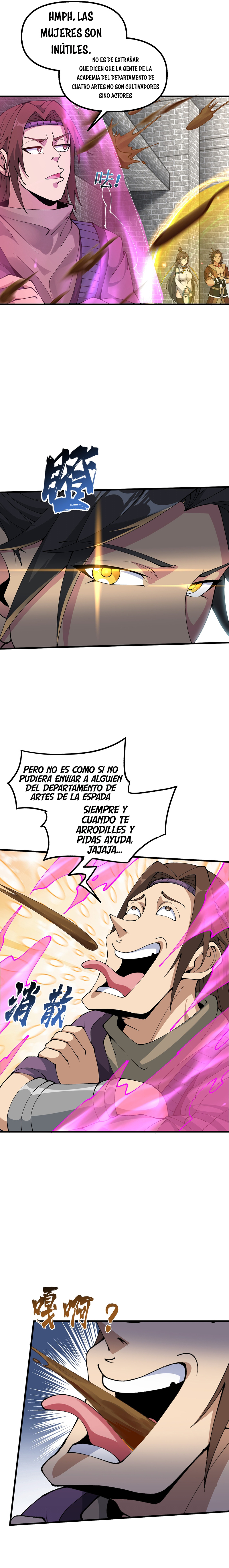 Read Después de diez años de cortar leña, los inmortales suplicaron convertirse en mis discípulos ES Manga Online