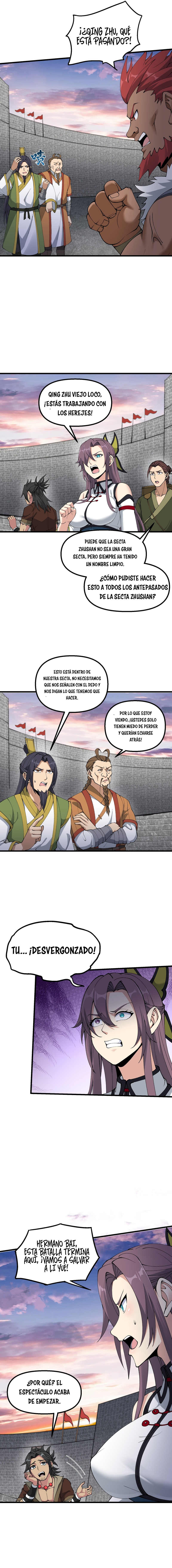 Read Después de diez años de cortar leña, los inmortales suplicaron convertirse en mis discípulos ES Manga Online