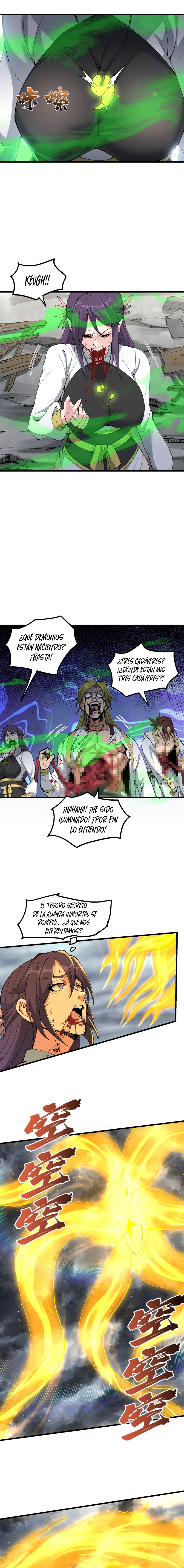 Read Después de diez años de cortar leña, los inmortales suplicaron convertirse en mis discípulos ES Manga Online