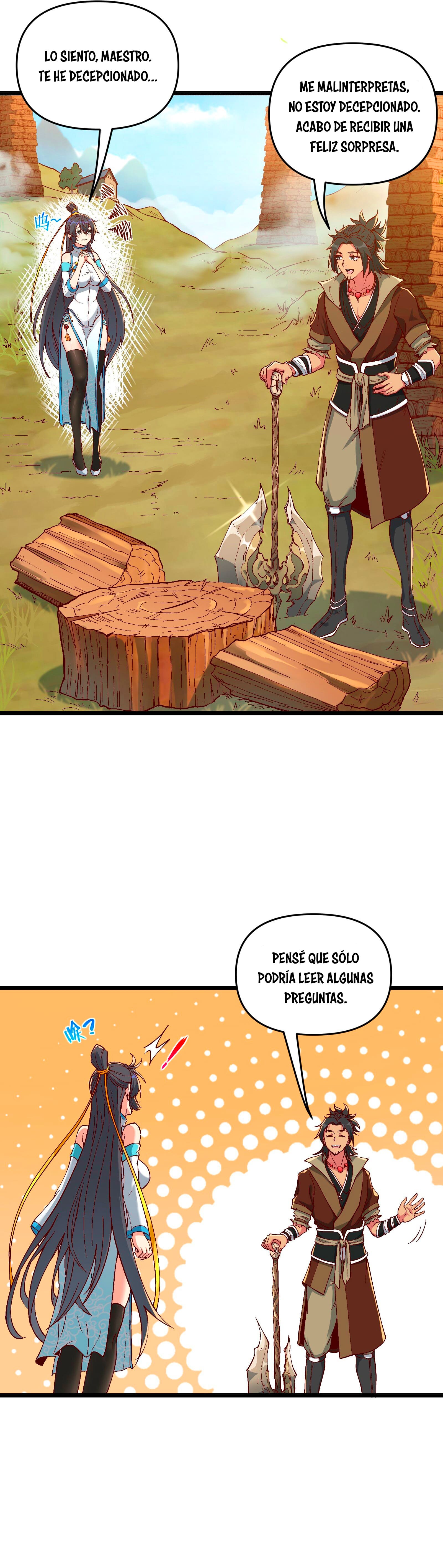 Read Después de diez años de cortar leña, los inmortales suplicaron convertirse en mis discípulos ES Manga Online