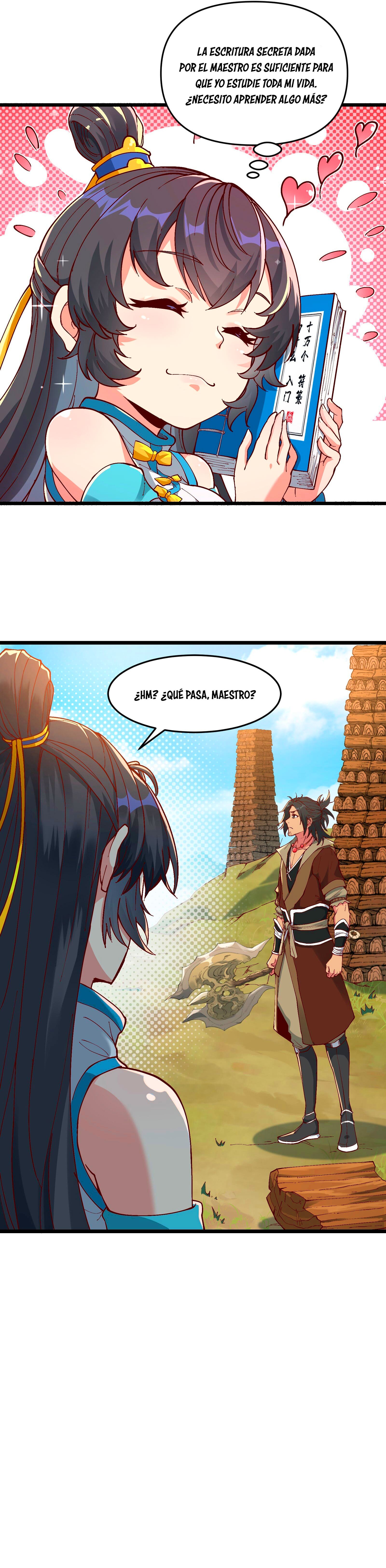Read Después de diez años de cortar leña, los inmortales suplicaron convertirse en mis discípulos ES Manga Online