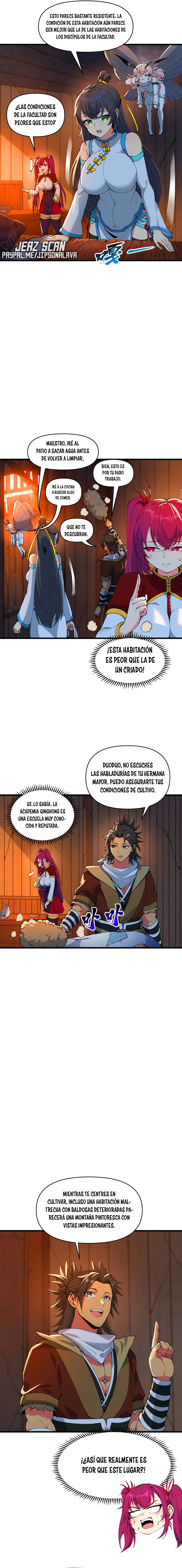Read Después de diez años de cortar leña, los inmortales suplicaron convertirse en mis discípulos ES Manga Online