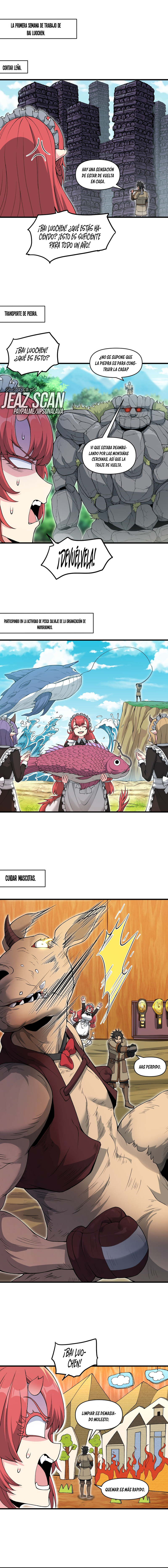 Read Después de diez años de cortar leña, los inmortales suplicaron convertirse en mis discípulos ES Manga Online