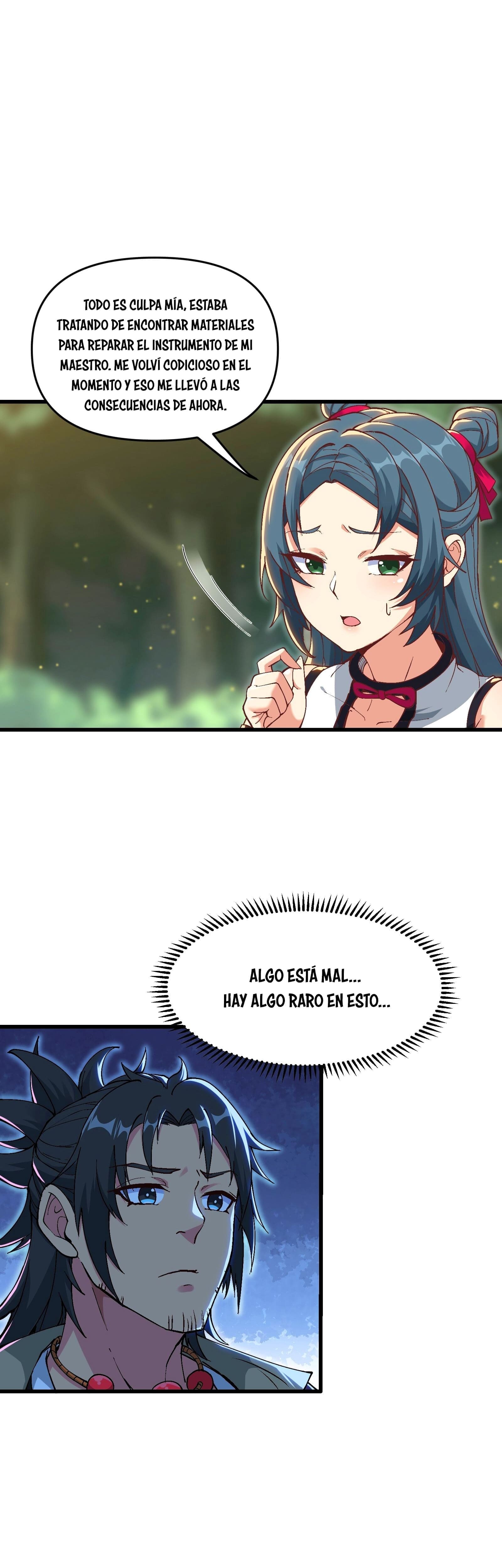 Read Después de diez años de cortar leña, los inmortales suplicaron convertirse en mis discípulos ES Manga Online