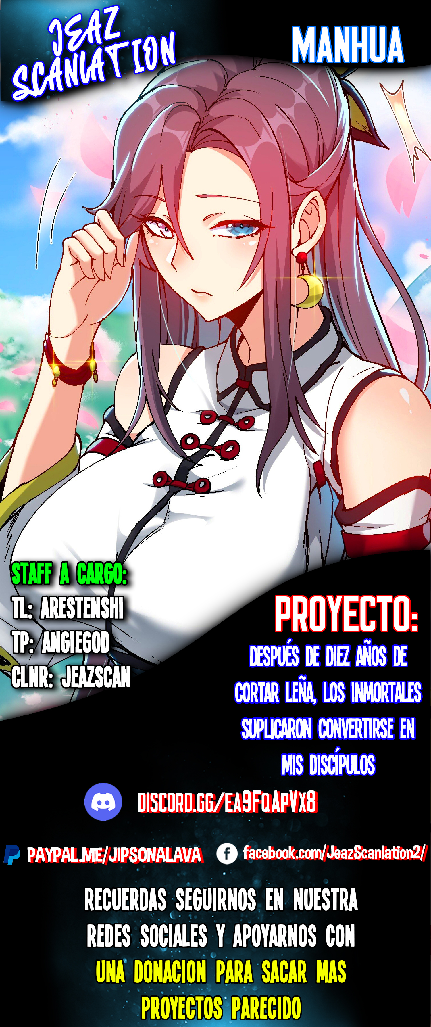 Read Después de diez años de cortar leña, los inmortales suplicaron convertirse en mis discípulos ES Manga Online