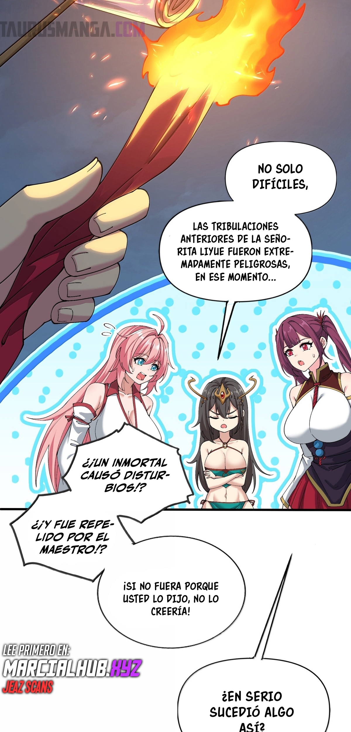 Read Después de diez años de cortar leña, los inmortales suplicaron convertirse en mis discípulos ES Manga Online