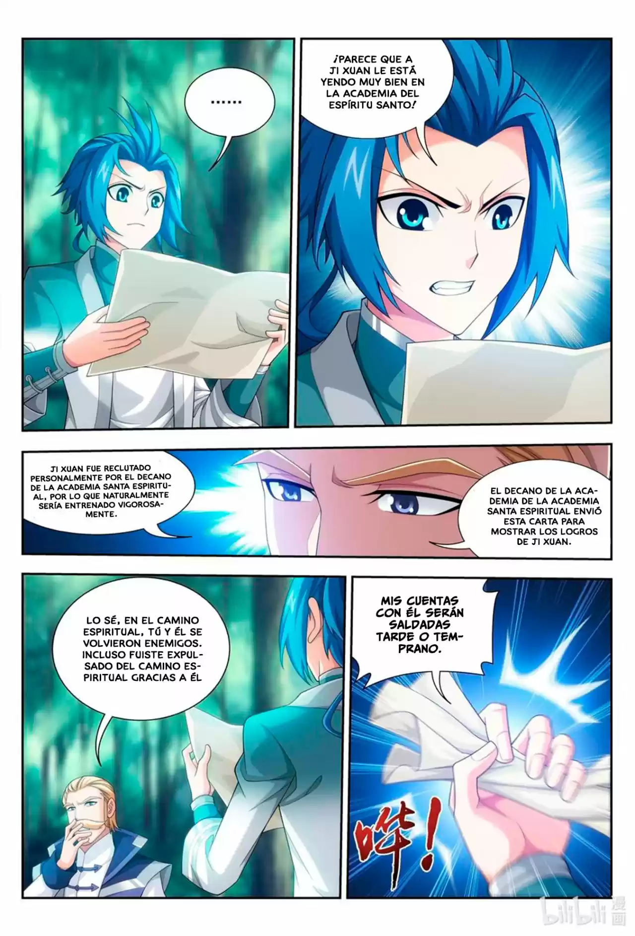 Read El Emperador del Reino Espiritual ES Manga Online