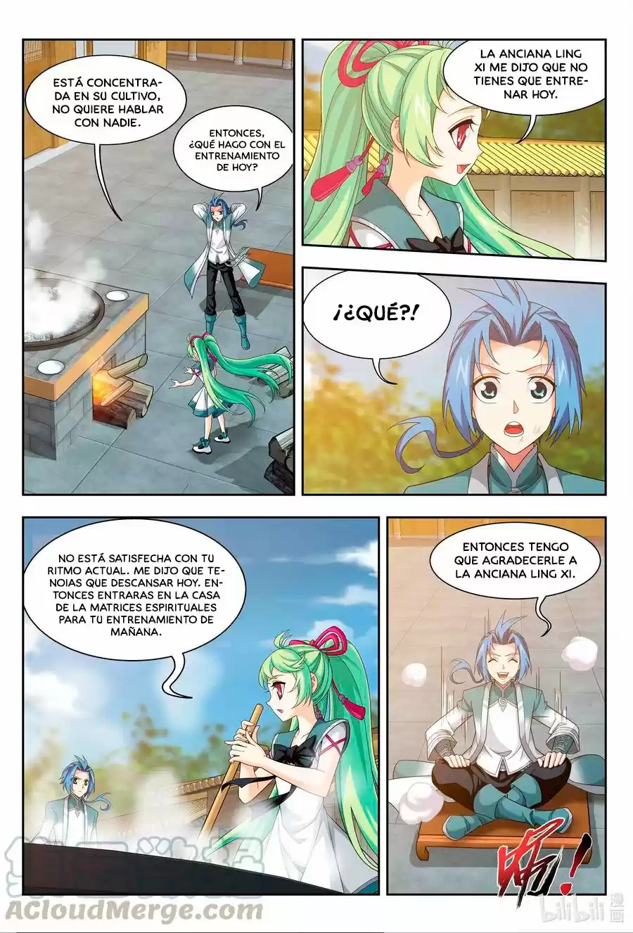 Read El Emperador del Reino Espiritual ES Manga Online