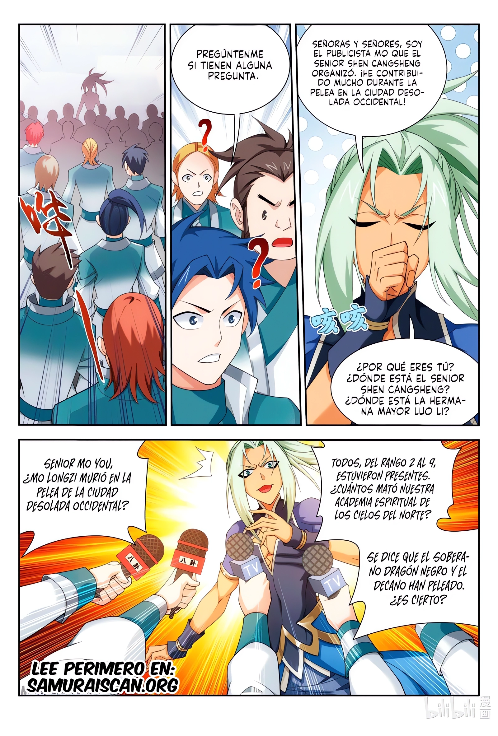 Read El Emperador del Reino Espiritual ES Manga Online