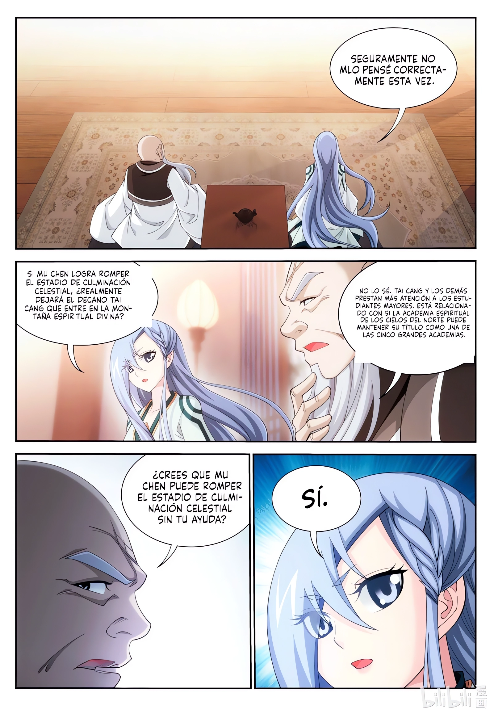 Read El Emperador del Reino Espiritual ES Manga Online