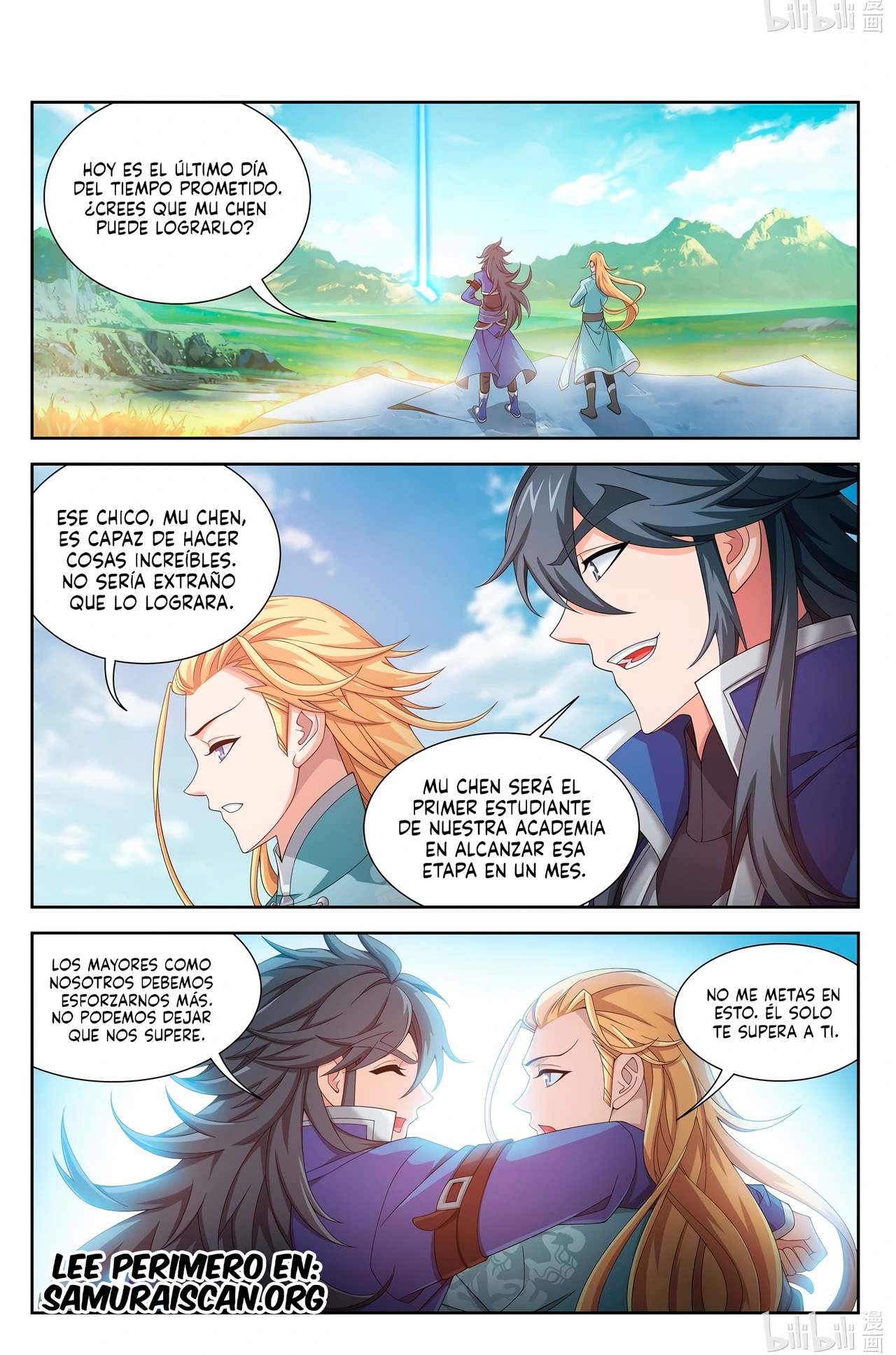 Read El Emperador del Reino Espiritual ES Manga Online