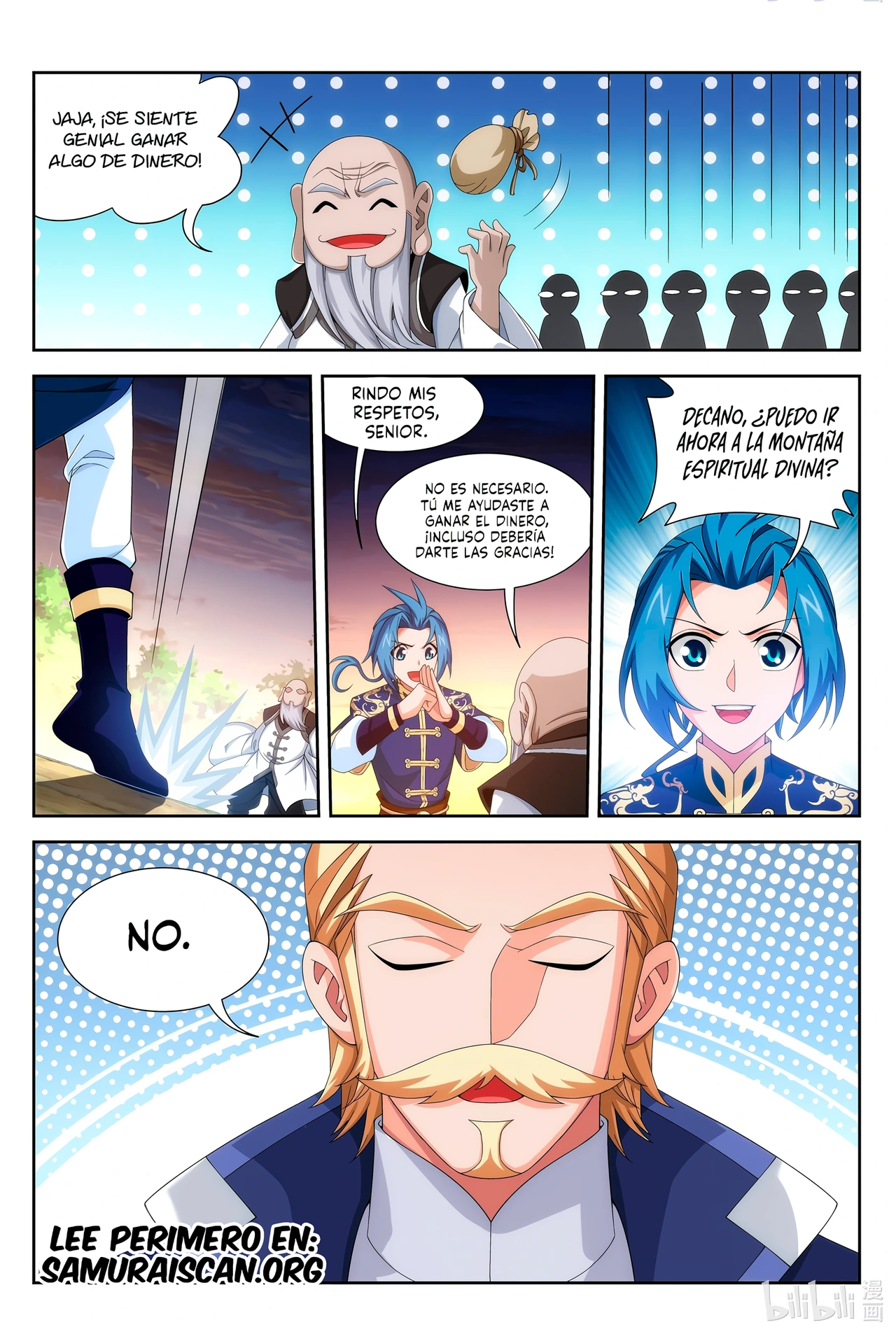Read El Emperador del Reino Espiritual ES Manga Online