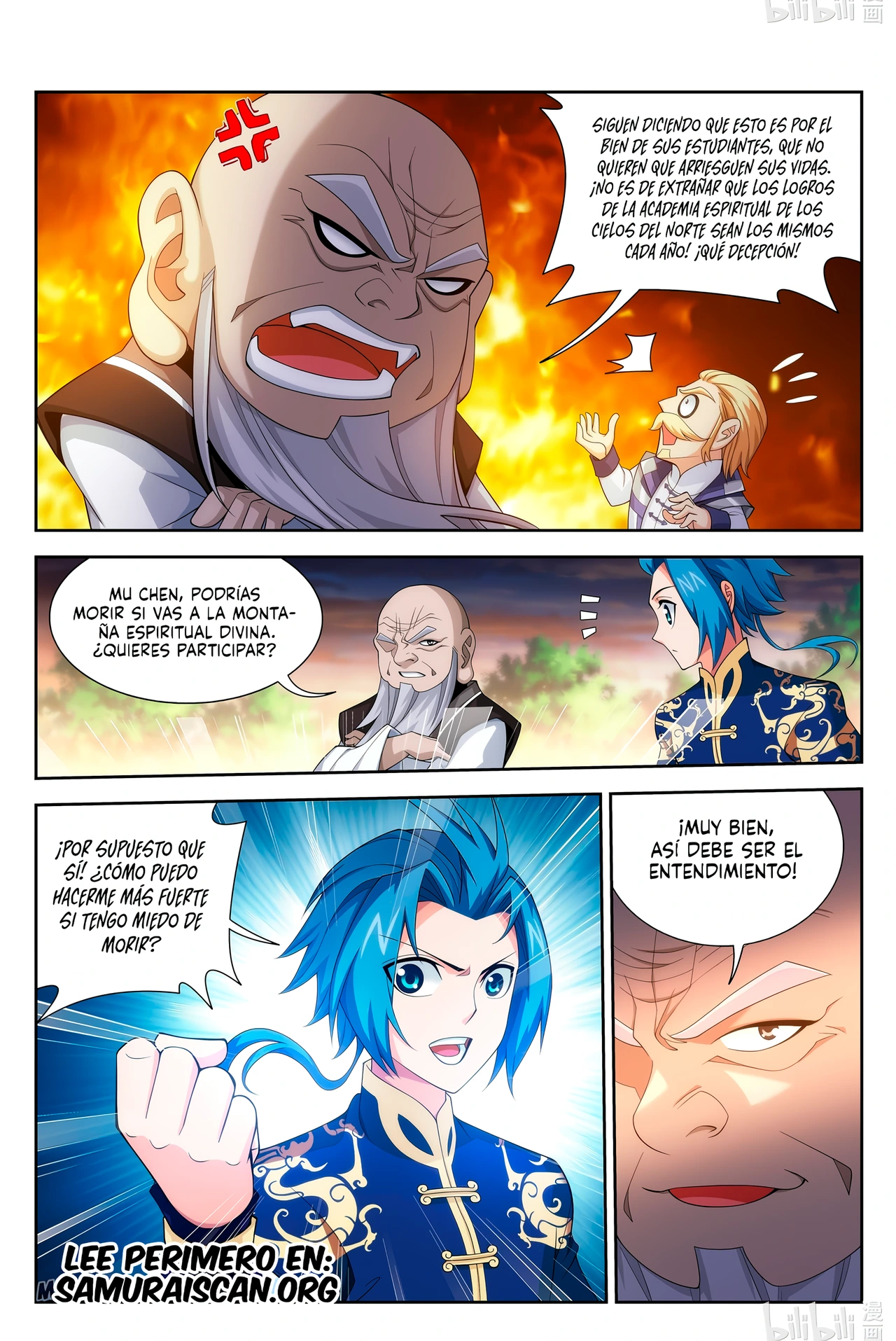 Read El Emperador del Reino Espiritual ES Manga Online