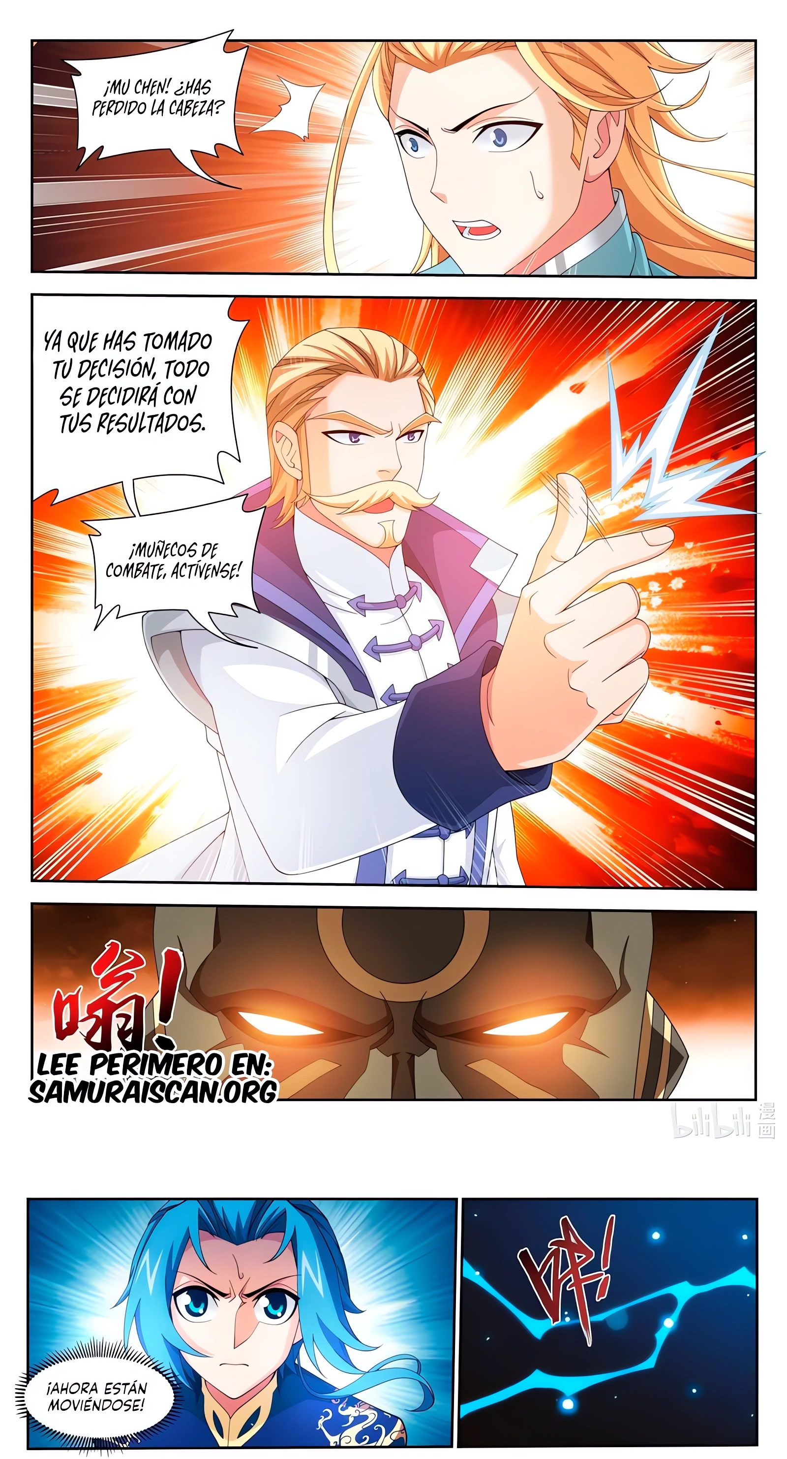 Read El Emperador del Reino Espiritual ES Manga Online