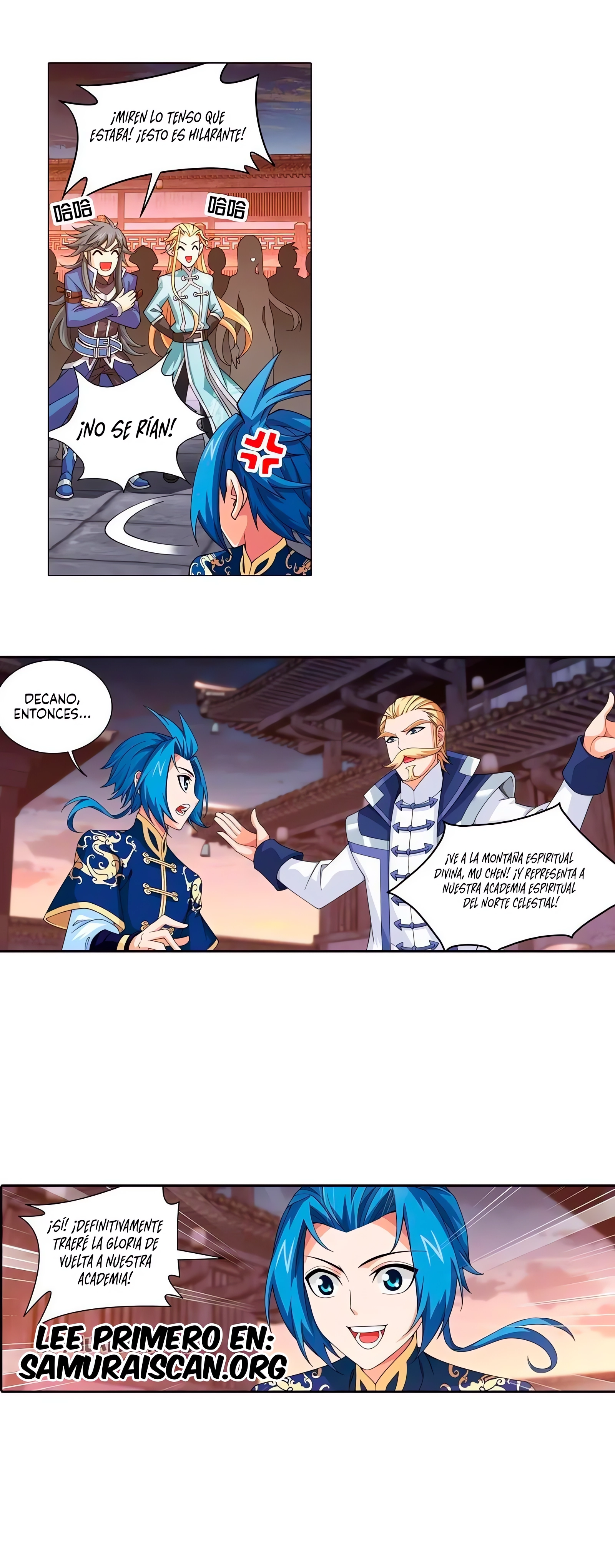 Read El Emperador del Reino Espiritual ES Manga Online