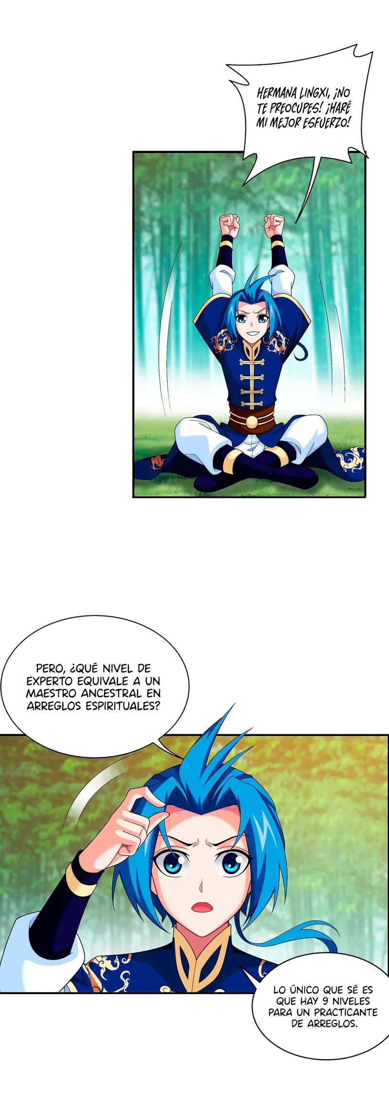 Read El Emperador del Reino Espiritual ES Manga Online