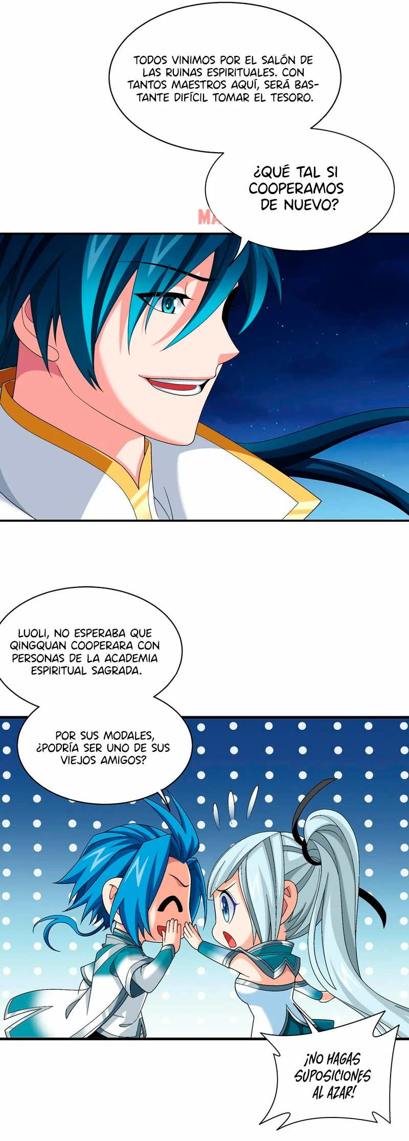 Read El Emperador del Reino Espiritual ES Manga Online