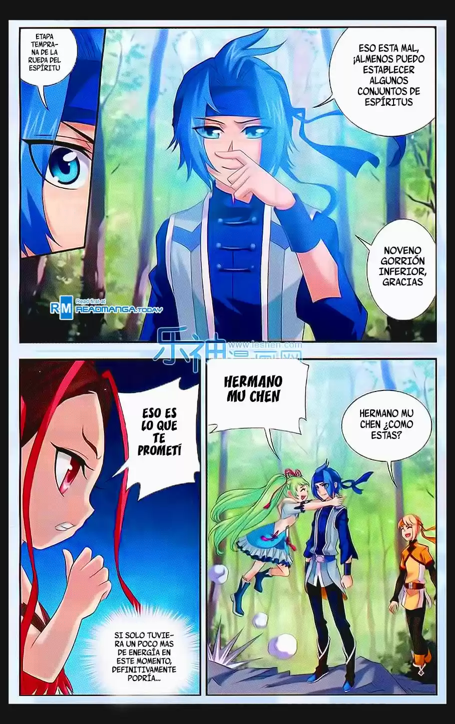 Read El Emperador del Reino Espiritual ES Manga Online