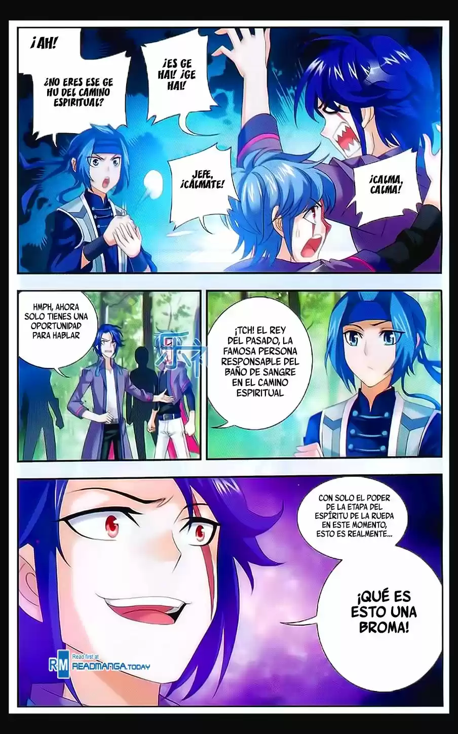Read El Emperador del Reino Espiritual ES Manga Online