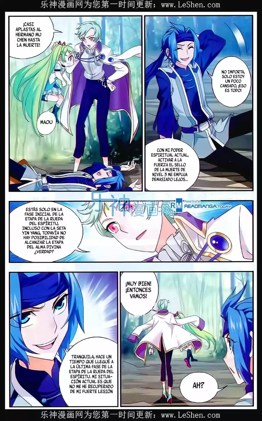 Read El Emperador del Reino Espiritual ES Manga Online
