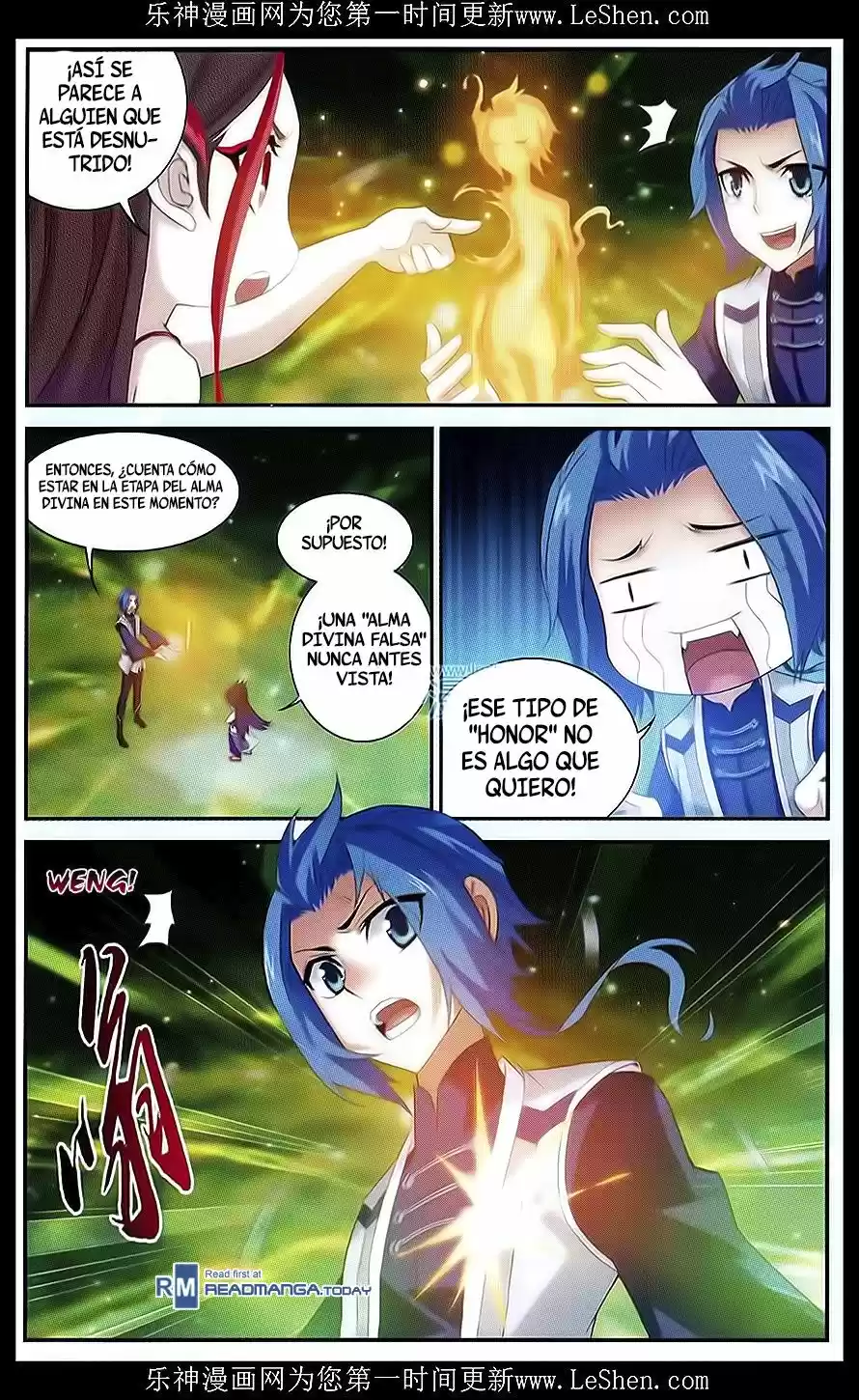 Read El Emperador del Reino Espiritual ES Manga Online