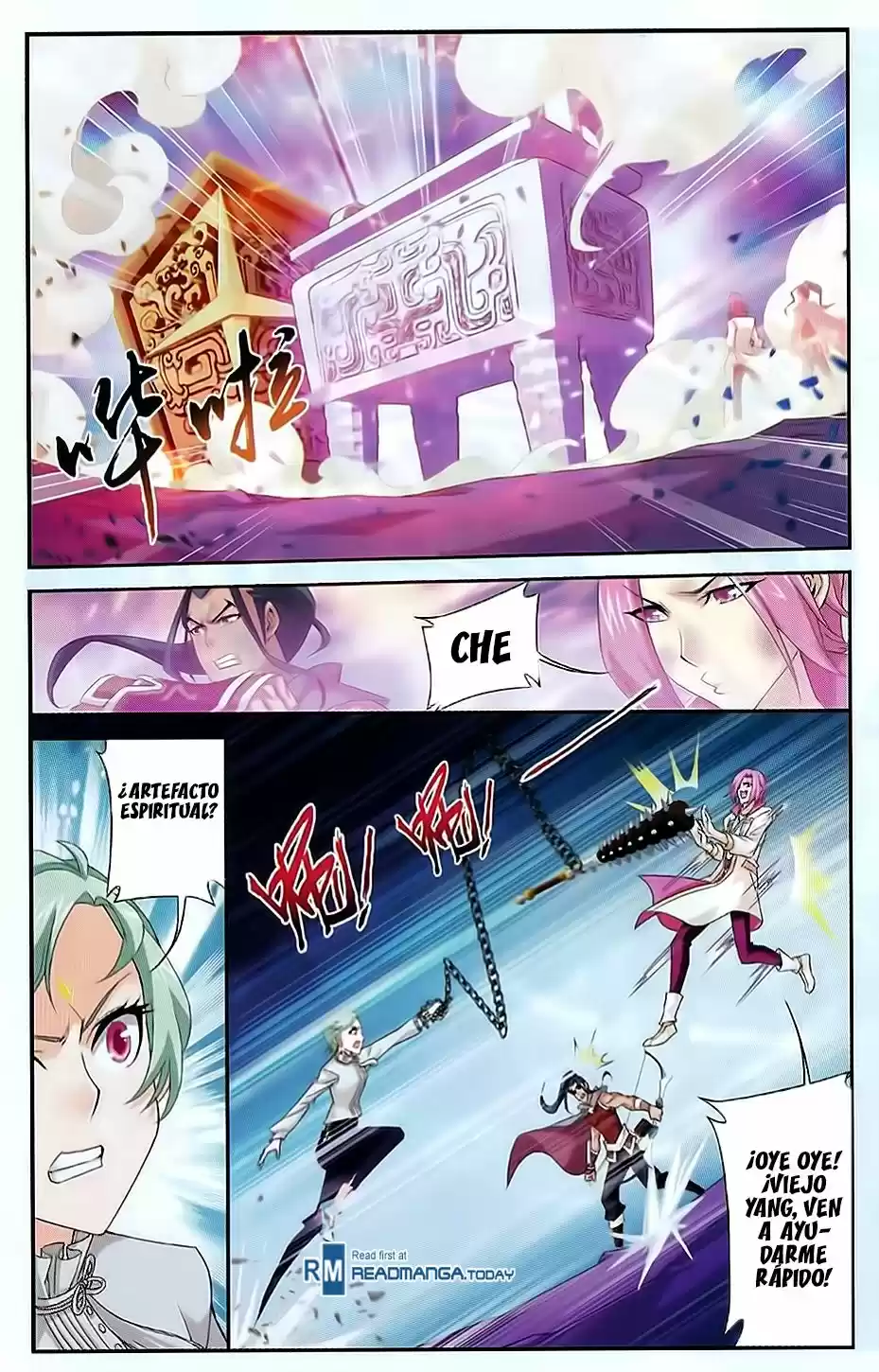 Read El Emperador del Reino Espiritual ES Manga Online