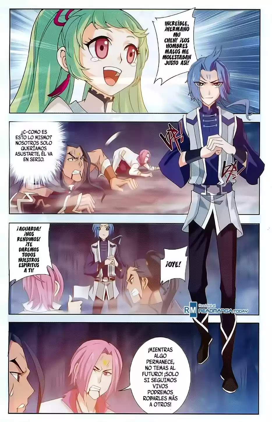 Read El Emperador del Reino Espiritual ES Manga Online