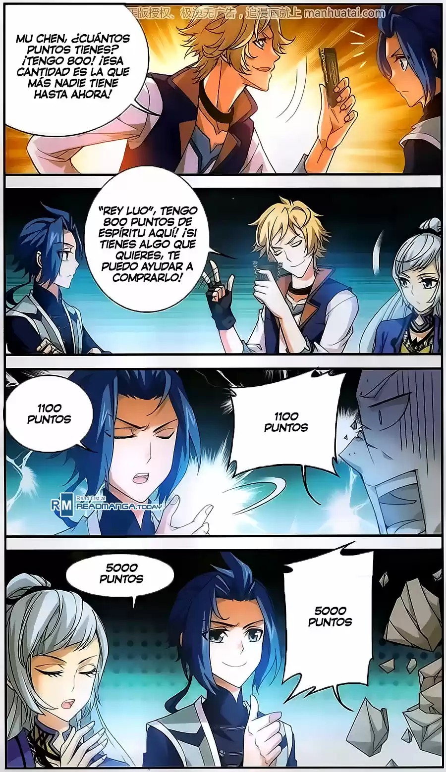 Read El Emperador del Reino Espiritual ES Manga Online