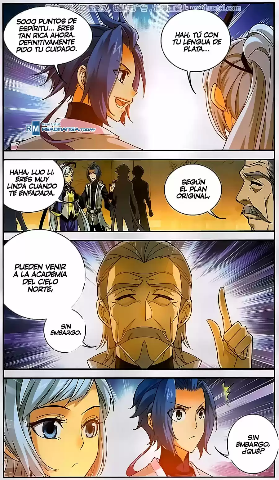 Read El Emperador del Reino Espiritual ES Manga Online