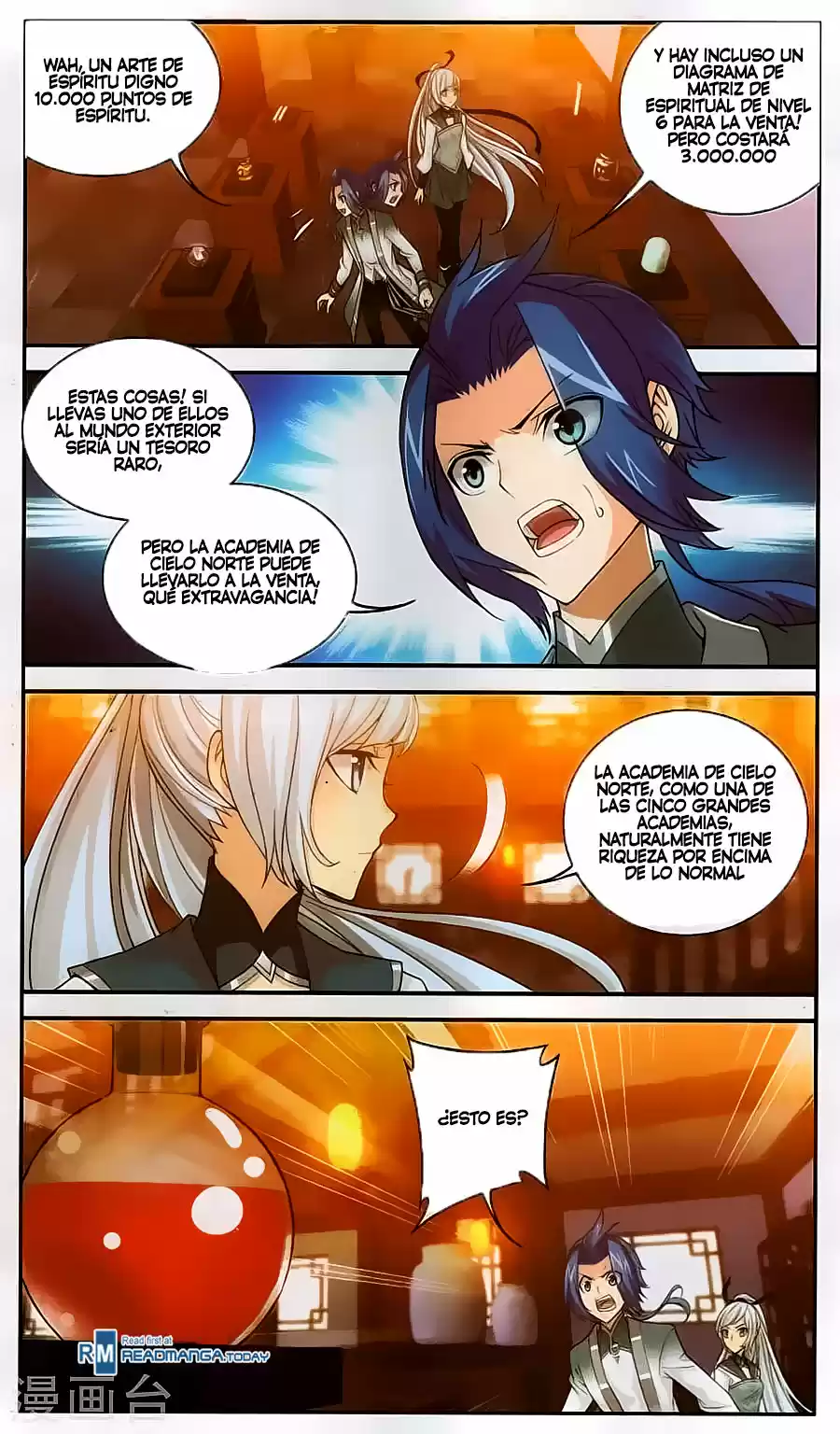 Read El Emperador del Reino Espiritual ES Manga Online