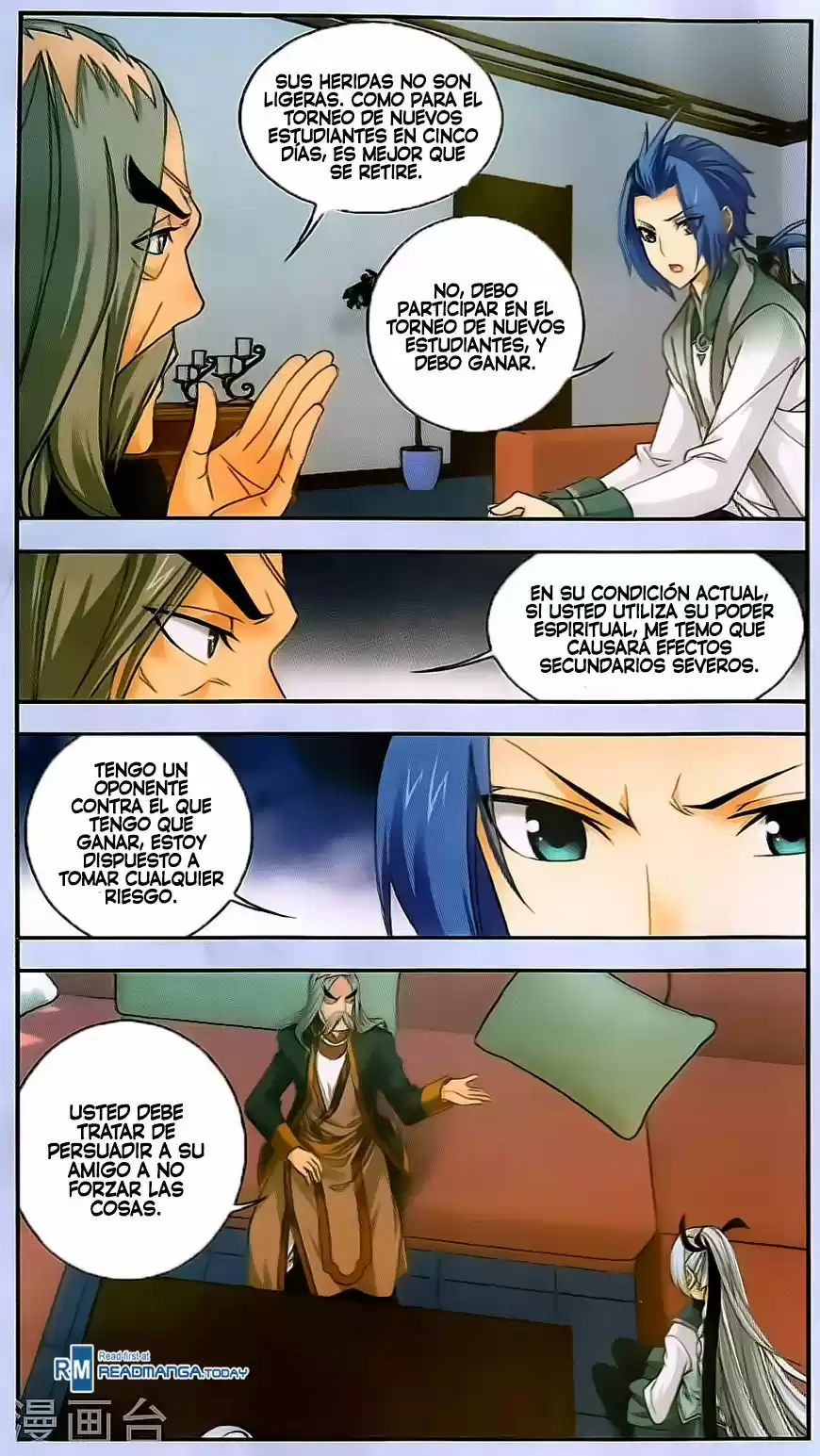 Read El Emperador del Reino Espiritual ES Manga Online