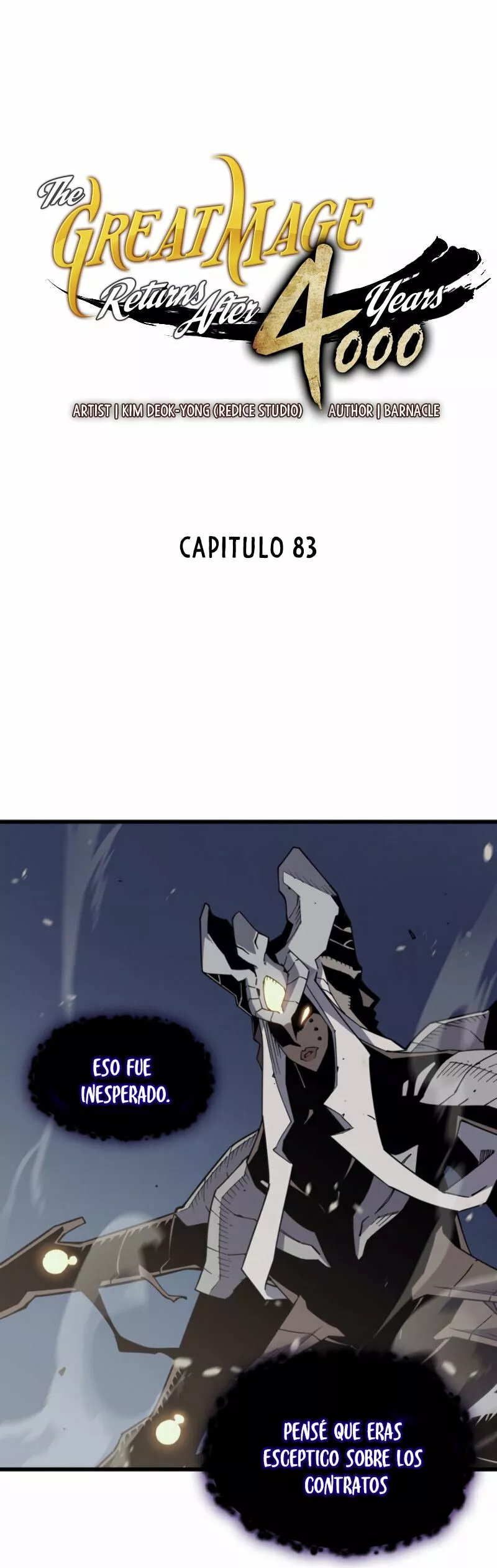 Read El Gran Mago regresa después de 4000 años ES Manga Online