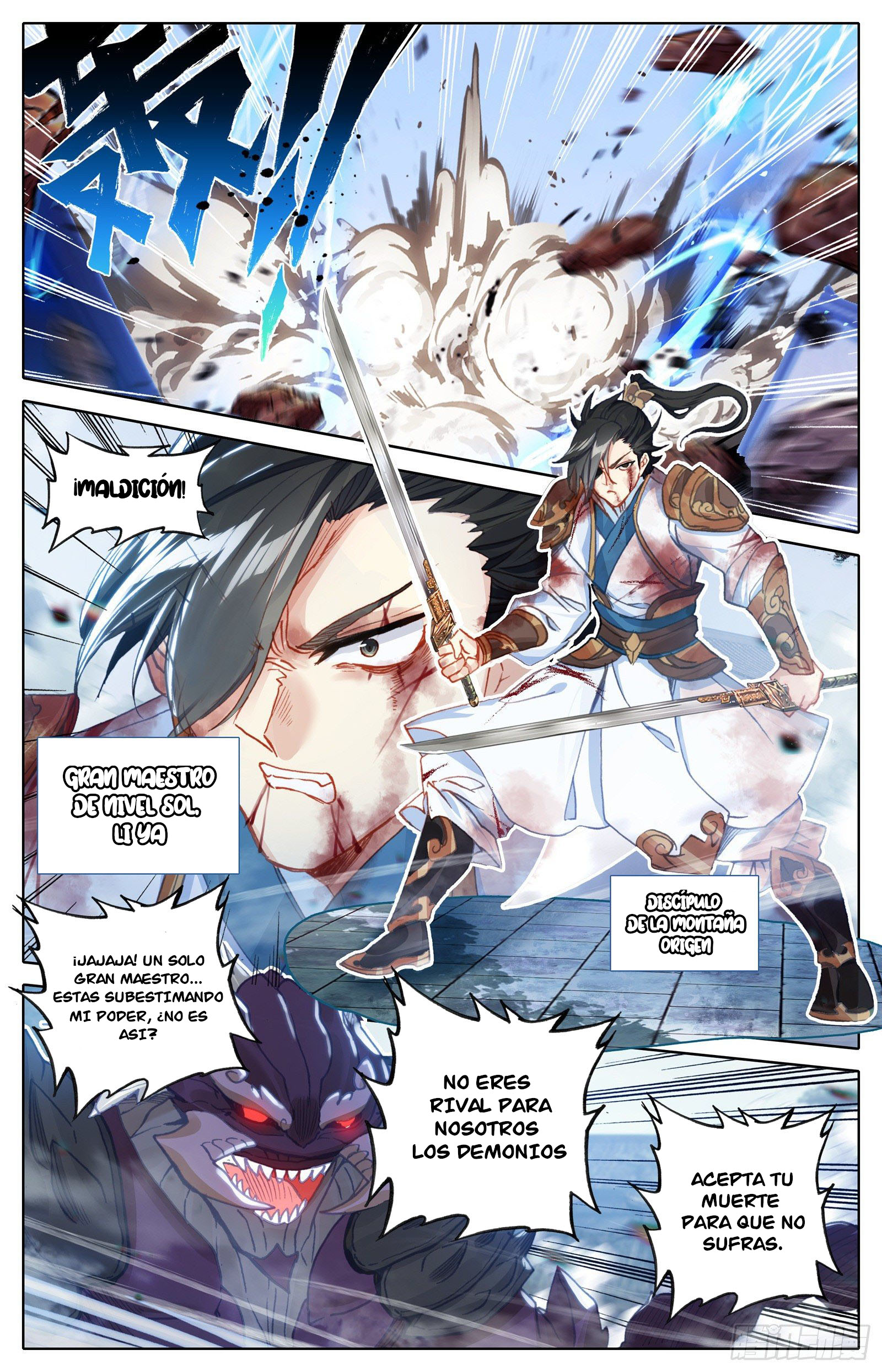 Read El Legado del Firmamento Azul_ Eternidad Suprema ES Manga Online