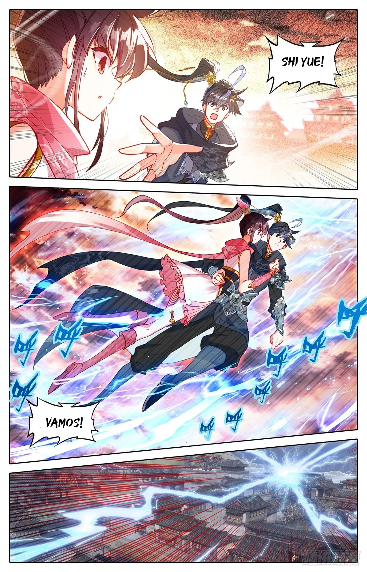 Read El Legado del Firmamento Azul_ Eternidad Suprema ES Manga Online
