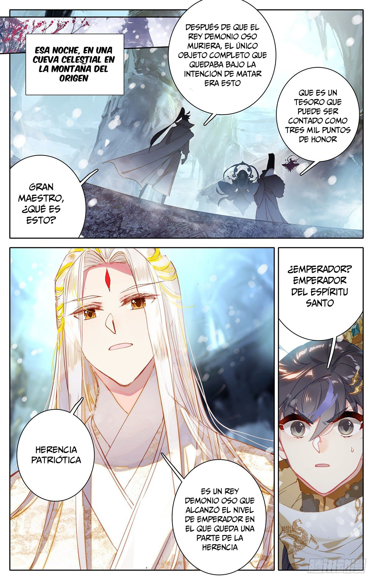 Read El Legado del Firmamento Azul_ Eternidad Suprema ES Manga Online
